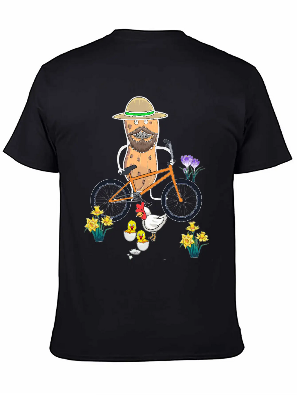 Natur Natur Lovers Travel Drive Bikes Biker Kids Essential Cotton Tee For Daily Outfits – Unisex Style