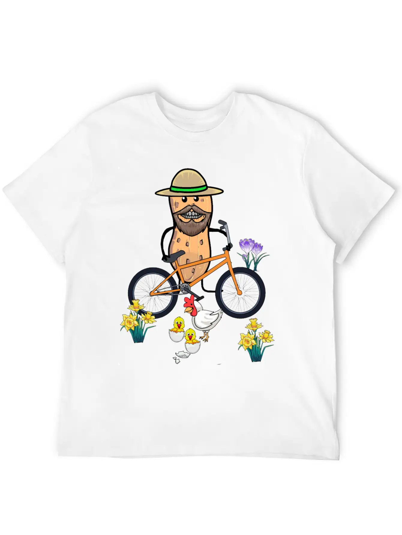 Natur Natur Lovers Travel Drive Bikes Biker Kids Essential Cotton Tee For Daily Outfits – Unisex Style