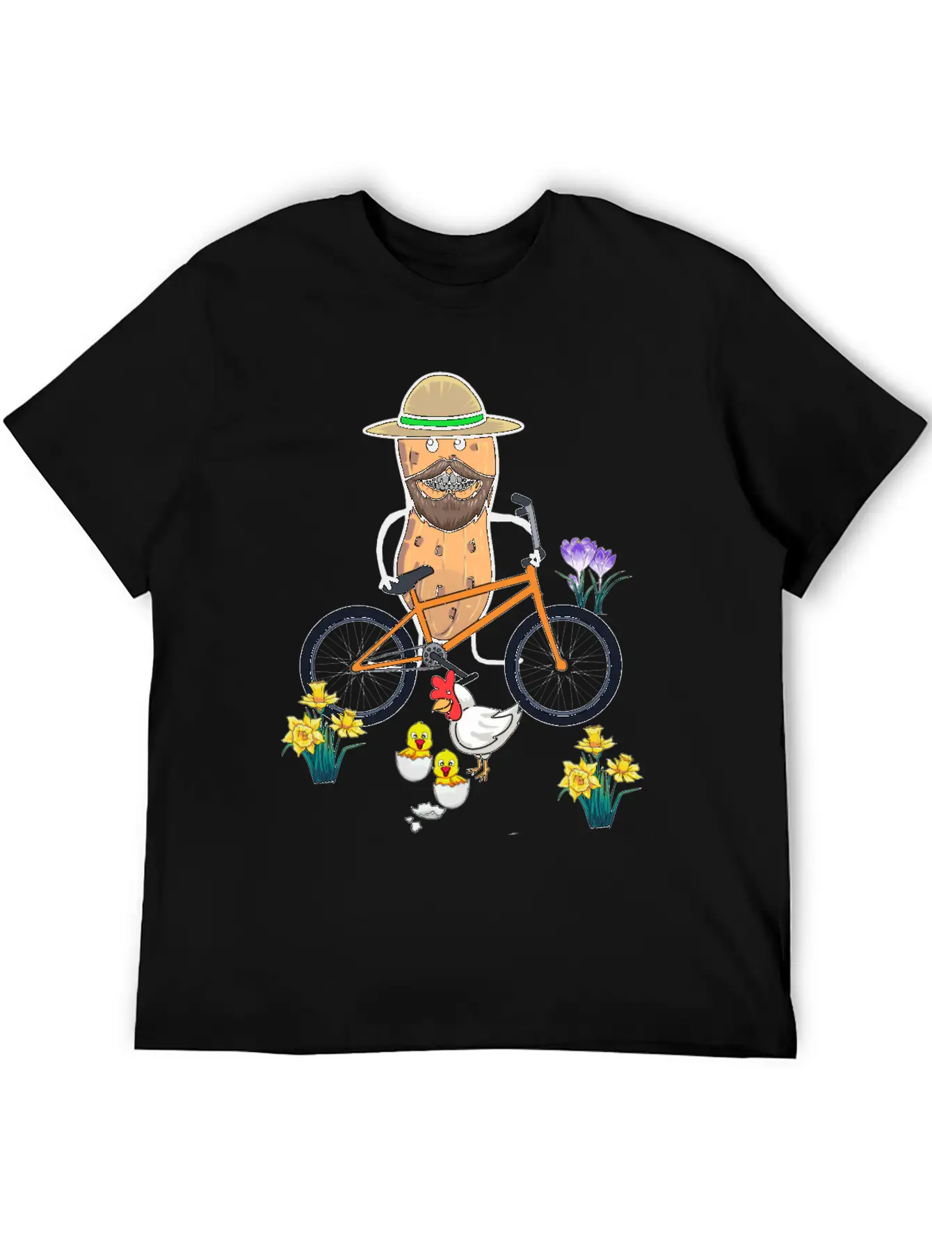 Natur Natur Lovers Travel Drive Bikes Biker Kids Essential Cotton Tee For Daily Outfits – Unisex Style