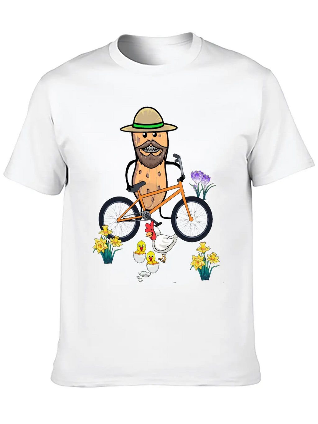 Natur Natur Lovers Travel Drive Bikes Biker Kids Essential Cotton Tee For Daily Outfits – Unisex Style