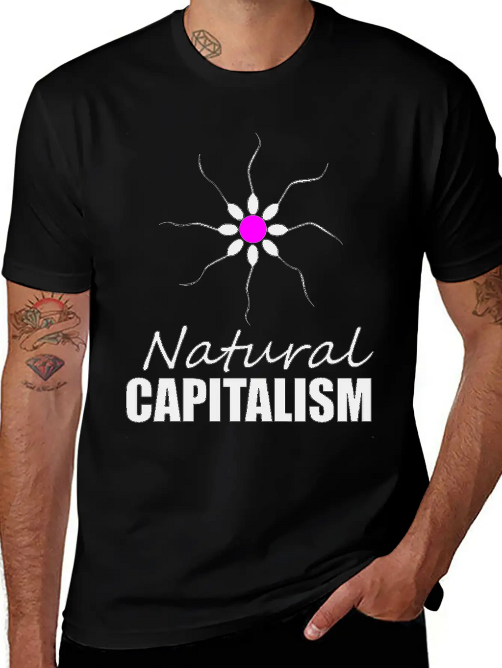Natural Capitalism Basic Graphic T-Shirt – Daily Comfort In Soft Cotton