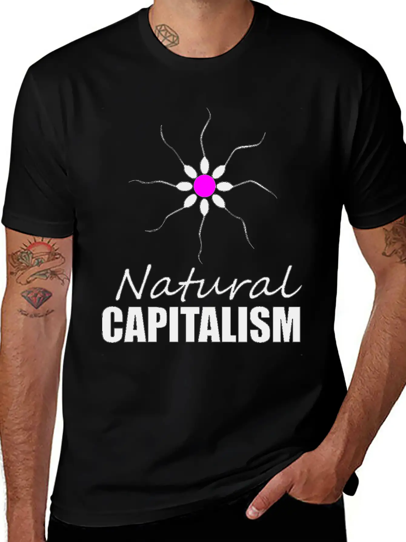 Natural Capitalism Basic Graphic T-Shirt – Daily Comfort In Soft Cotton