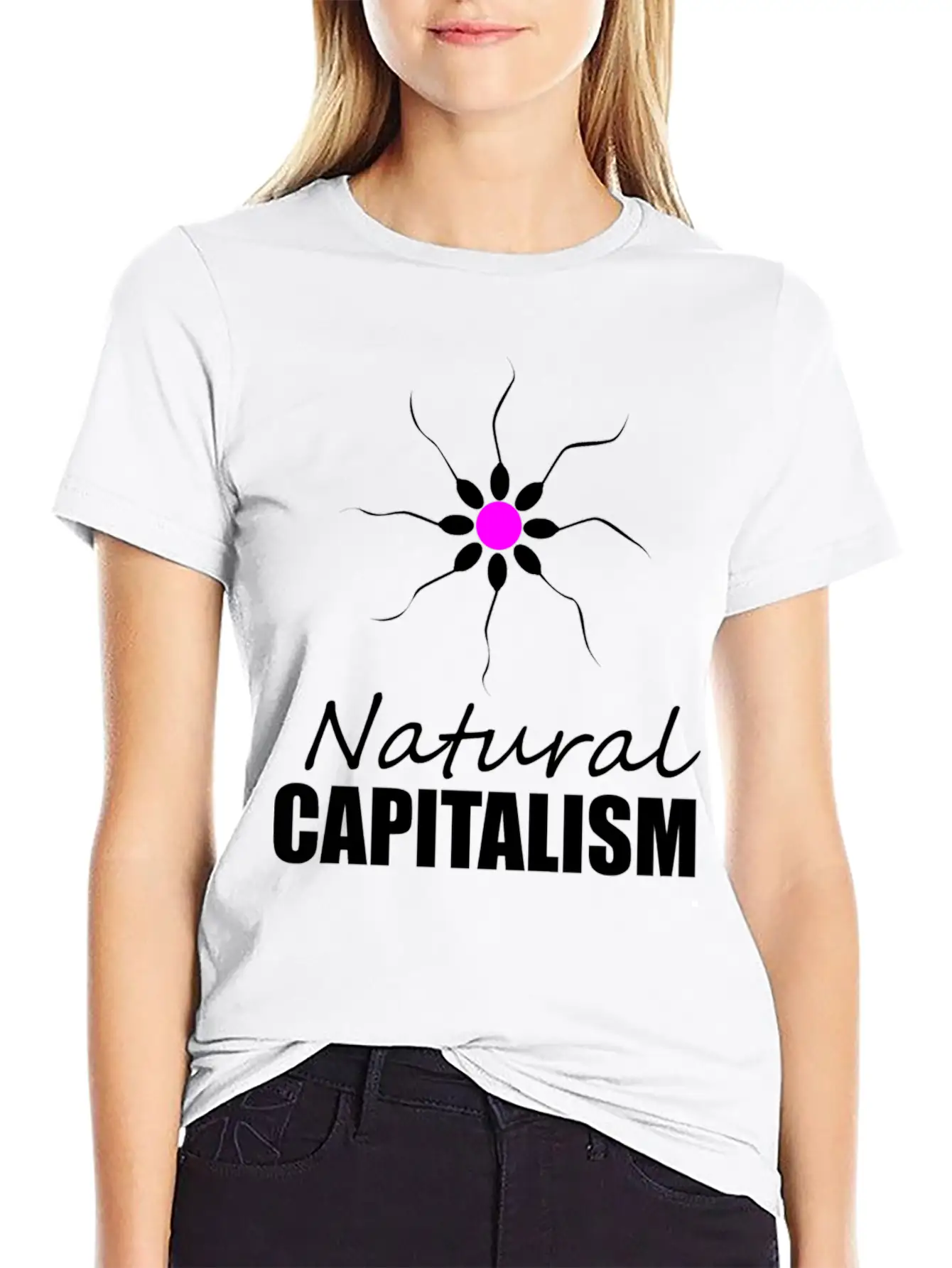 Natural Capitalism Basic Graphic T-Shirt – Daily Comfort In Soft Cotton