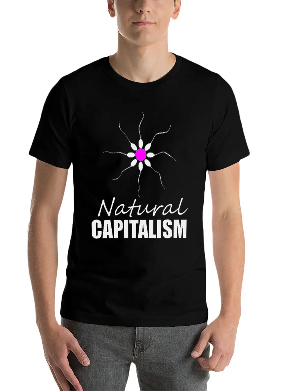 Natural Capitalism Basic Graphic T-Shirt – Daily Comfort In Soft Cotton