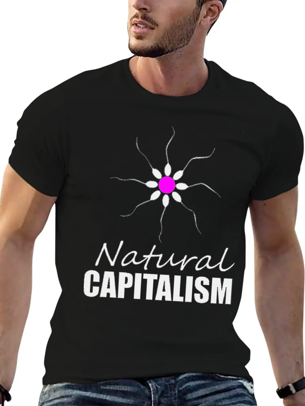 Natural Capitalism Basic Graphic T-Shirt – Daily Comfort In Soft Cotton