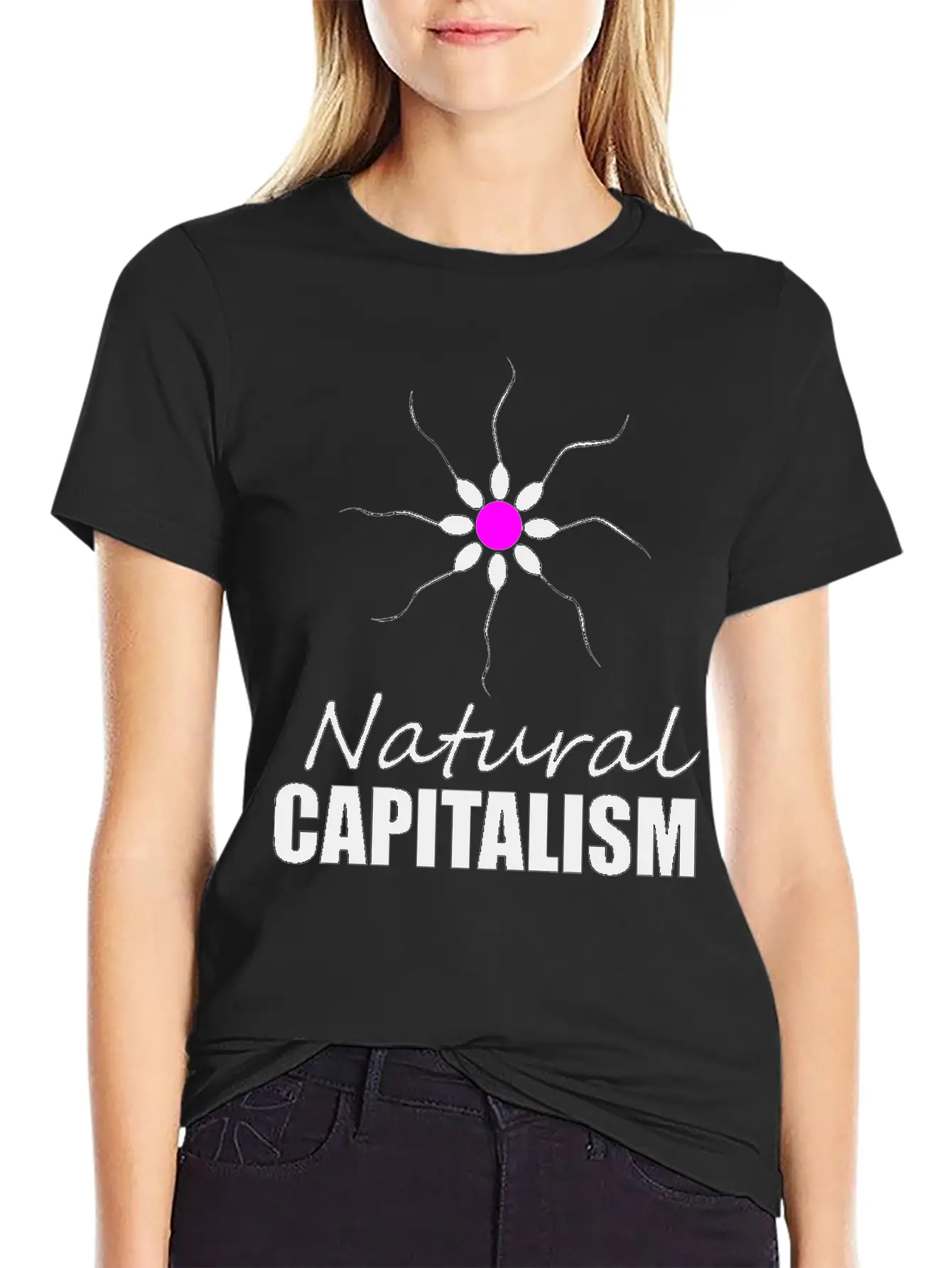 Natural Capitalism Basic Graphic T-Shirt – Daily Comfort In Soft Cotton