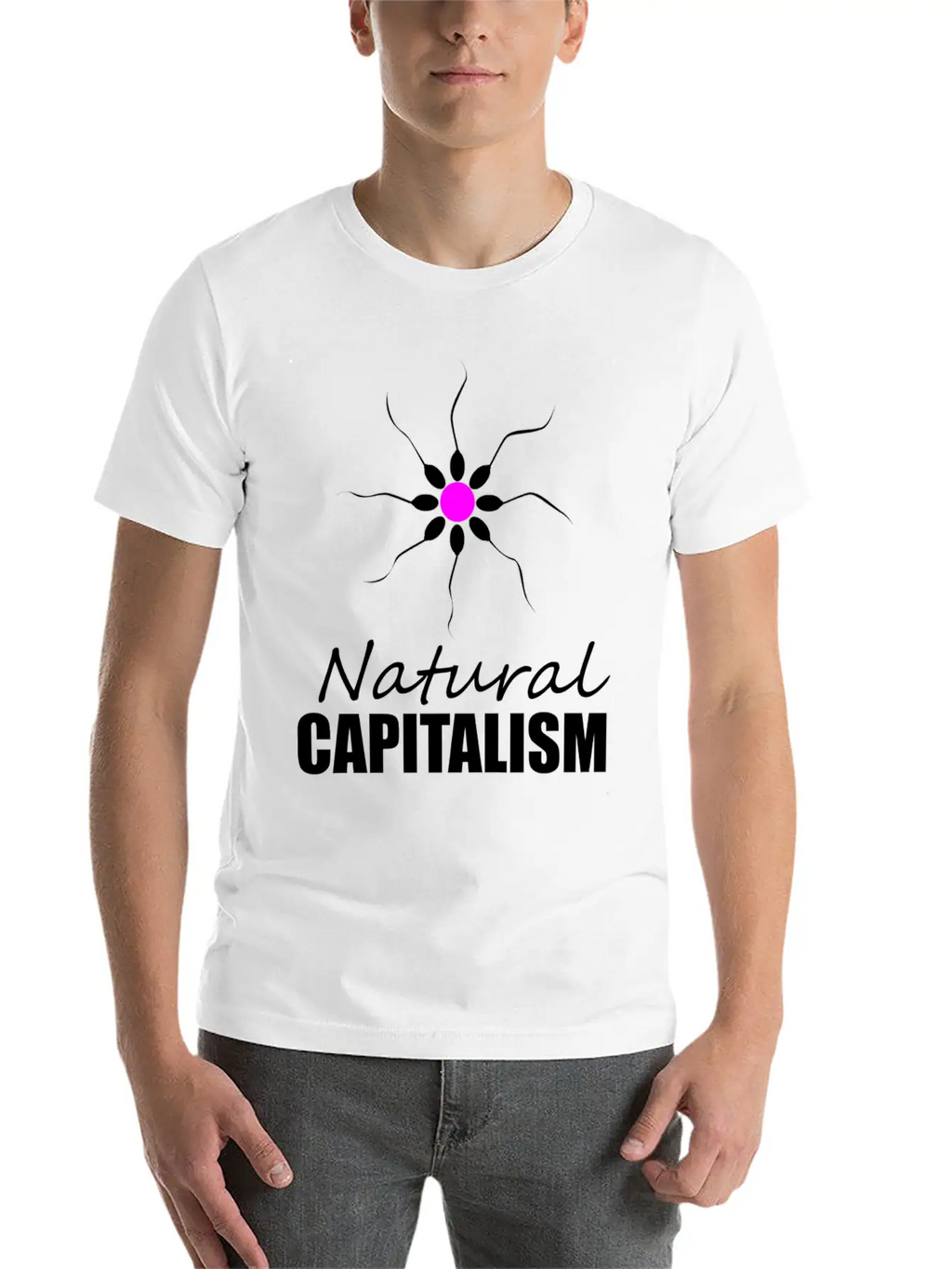 Natural Capitalism Basic Graphic T-Shirt – Daily Comfort In Soft Cotton