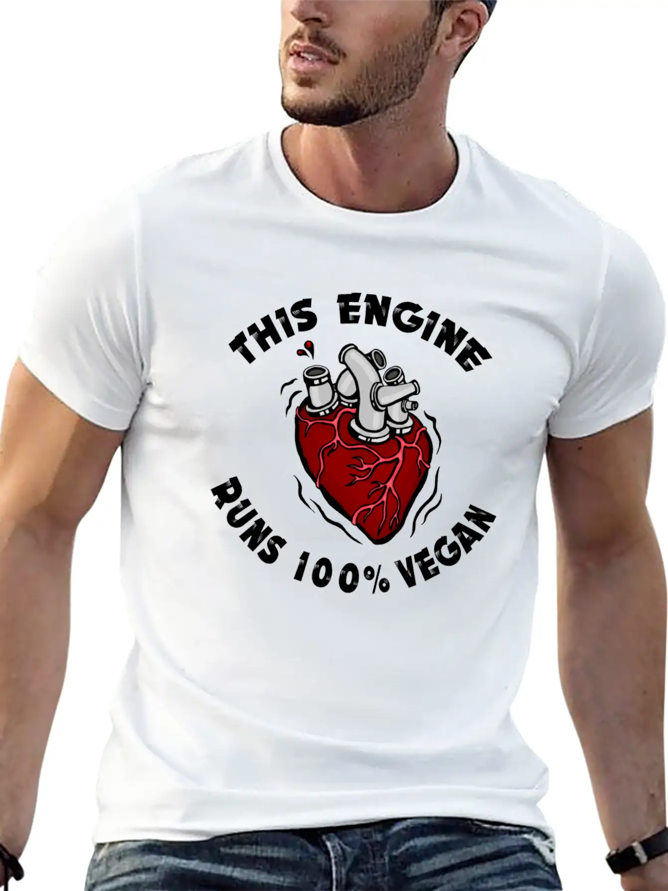 Natural Engine Relaxed Everyday Tee – Lightweight And Durable Cotton