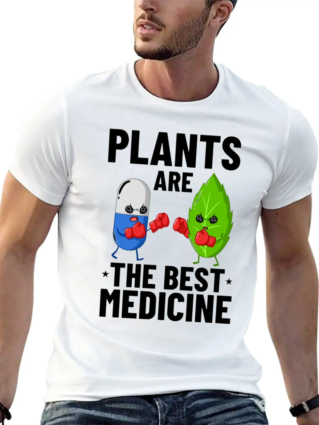 Natural Medicine Plant Herbalism Natural Healthy Timeless Short Sleeve Tee – Comfy And Minimalist Design