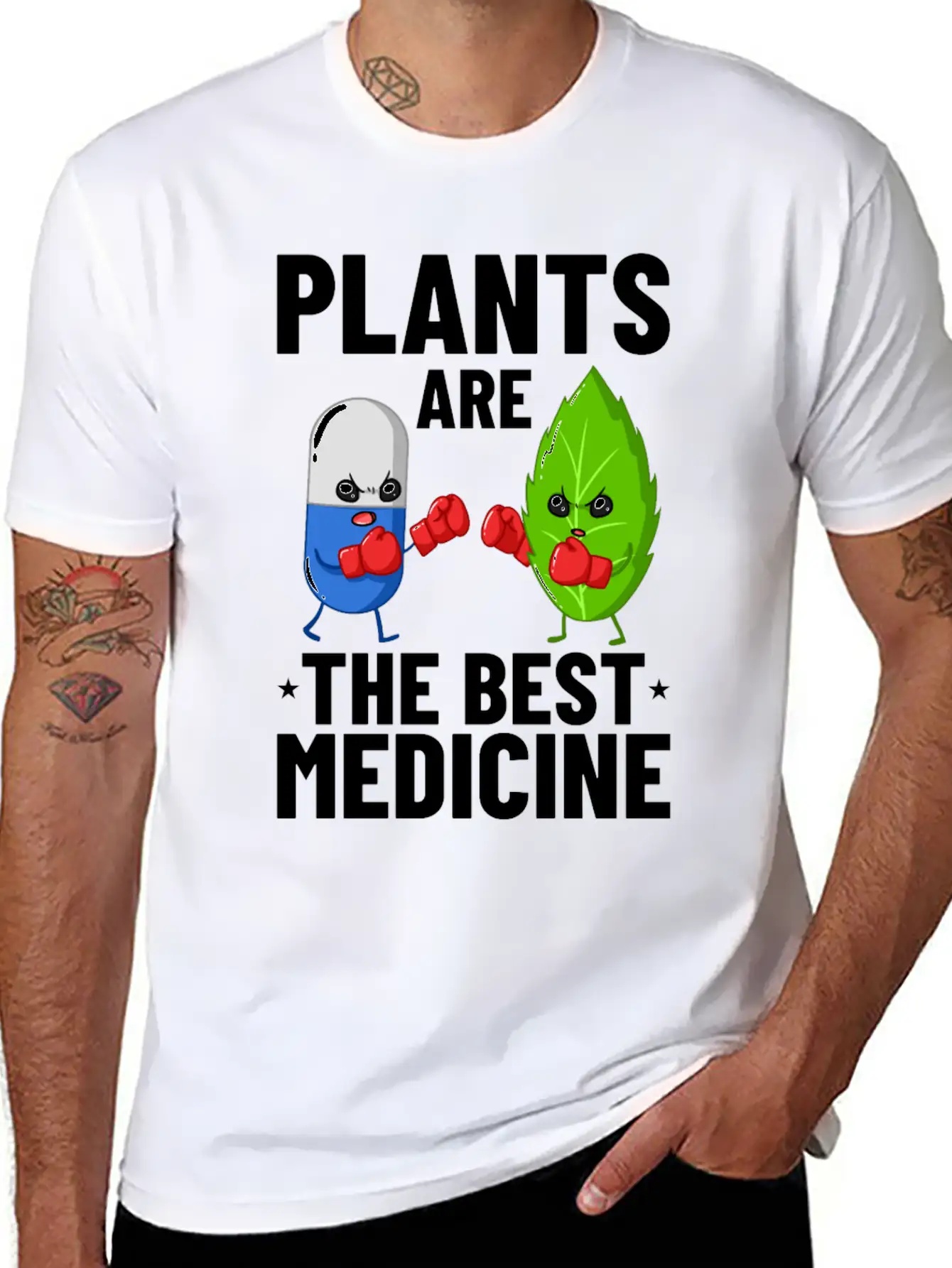 Natural Medicine Plant Herbalism Natural Healthy Timeless Short Sleeve Tee – Comfy And Minimalist Design