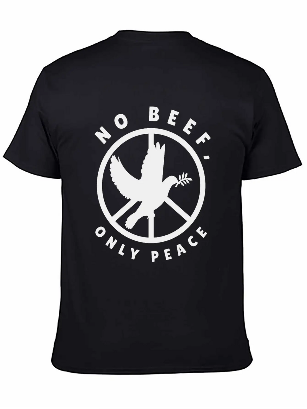 Nature Fan Peace Sign Dove Nature Positivity Bird Classic Cotton Tee – Unisex Comfort For Any Season