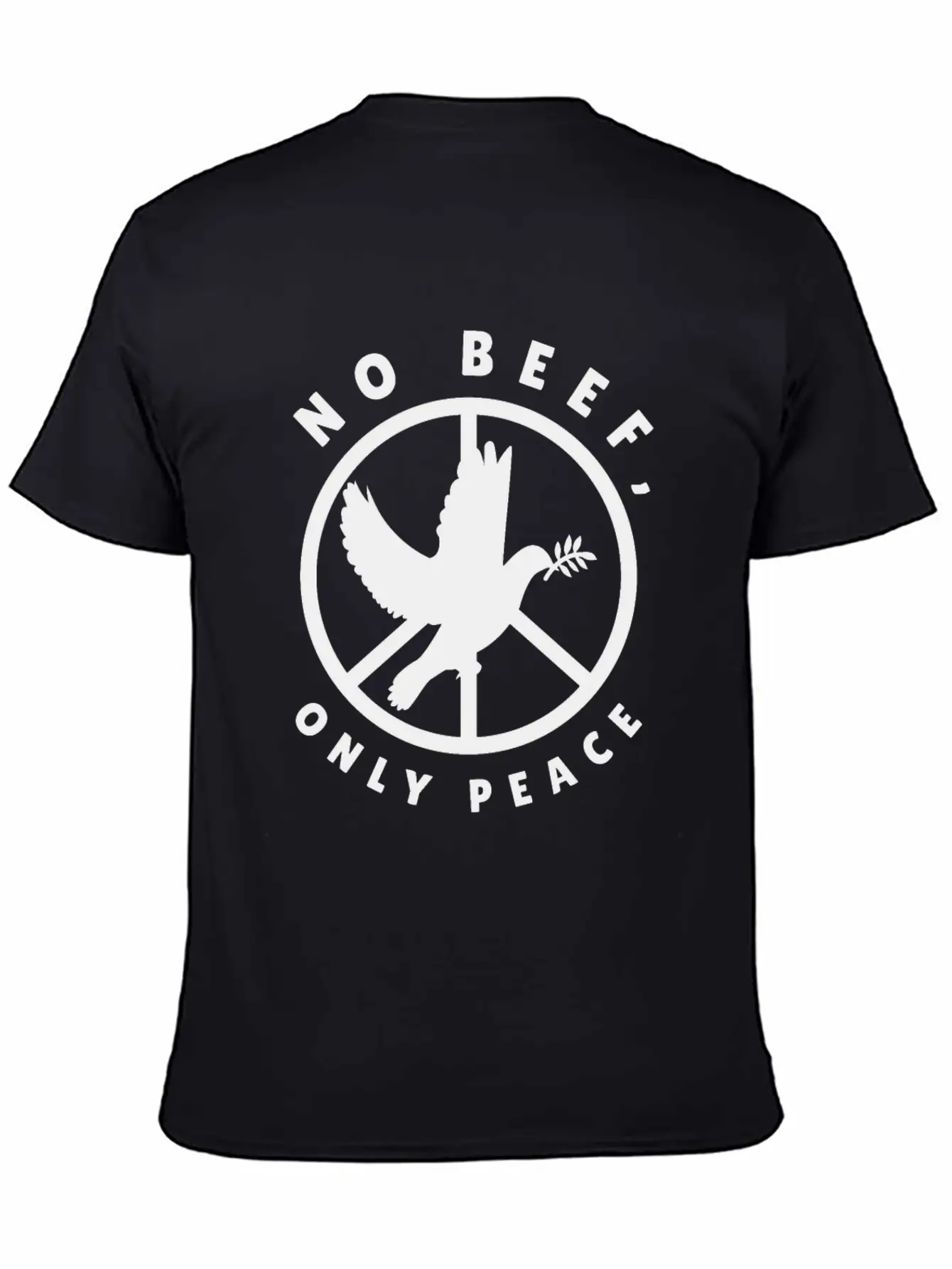 Nature Fan Peace Sign Dove Nature Positivity Bird Classic Cotton Tee – Unisex Comfort For Any Season