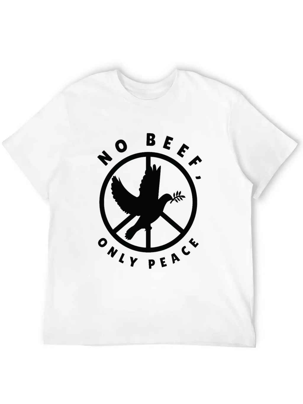 Nature Fan Peace Sign Dove Nature Positivity Bird Classic Cotton Tee – Unisex Comfort For Any Season