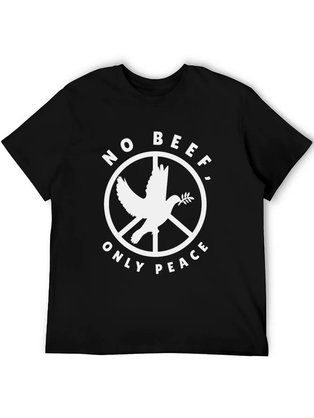 Nature Fan Peace Sign Dove Nature Positivity Bird Classic Cotton Tee – Unisex Comfort For Any Season