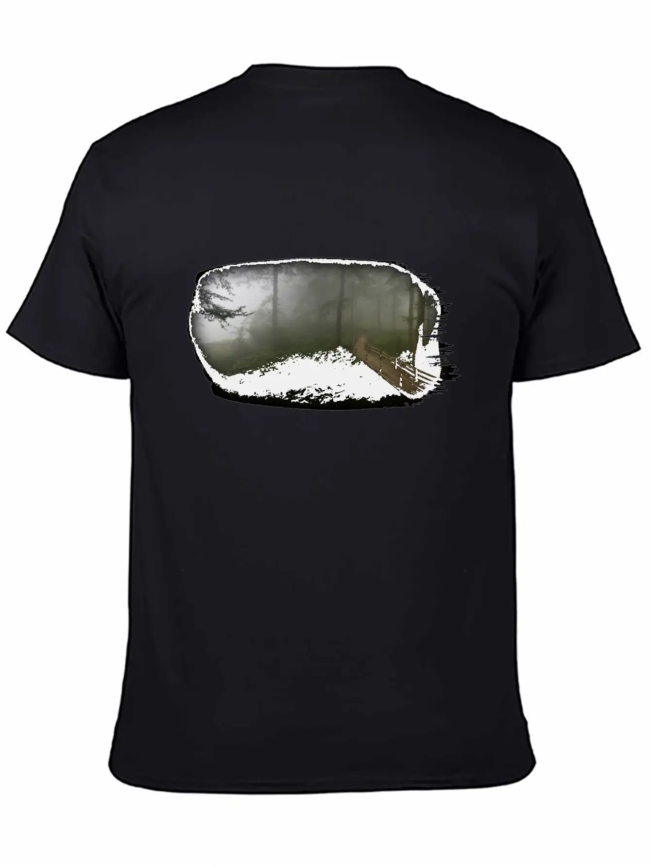 Nature Forest Relaxed Everyday Tee – Lightweight And Durable Cotton