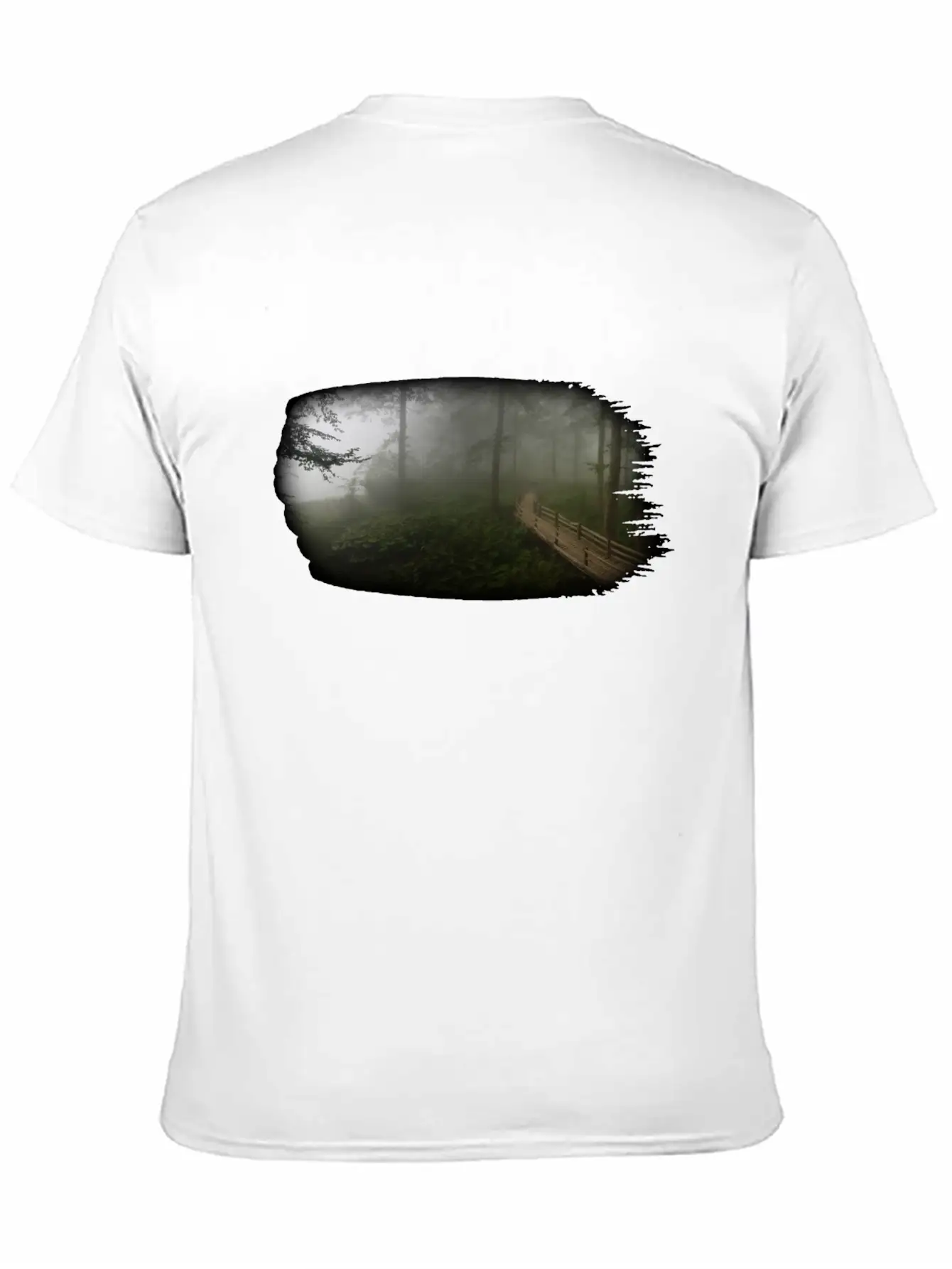Nature Forest Relaxed Everyday Tee – Lightweight And Durable Cotton