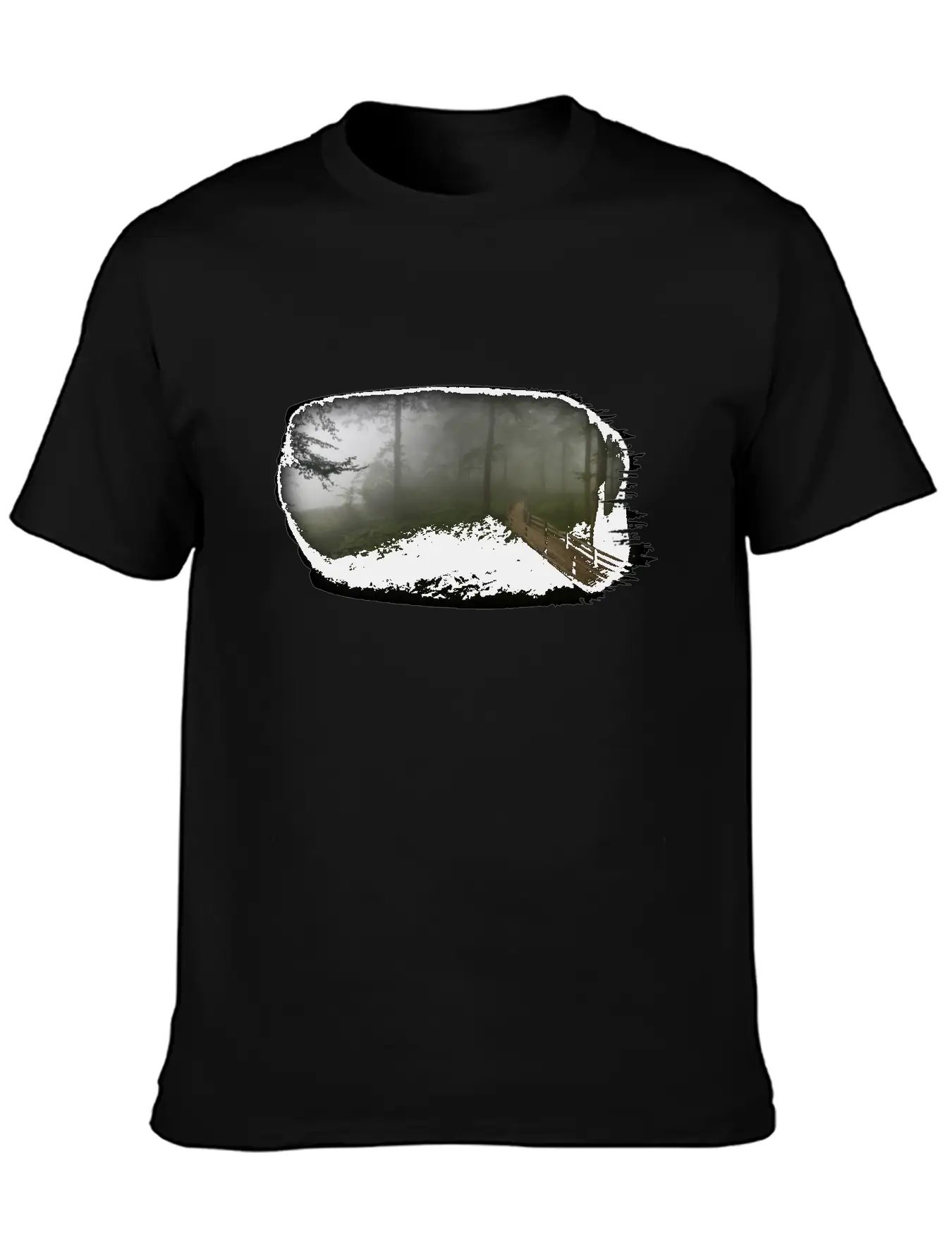 Nature Forest Relaxed Everyday Tee – Lightweight And Durable Cotton