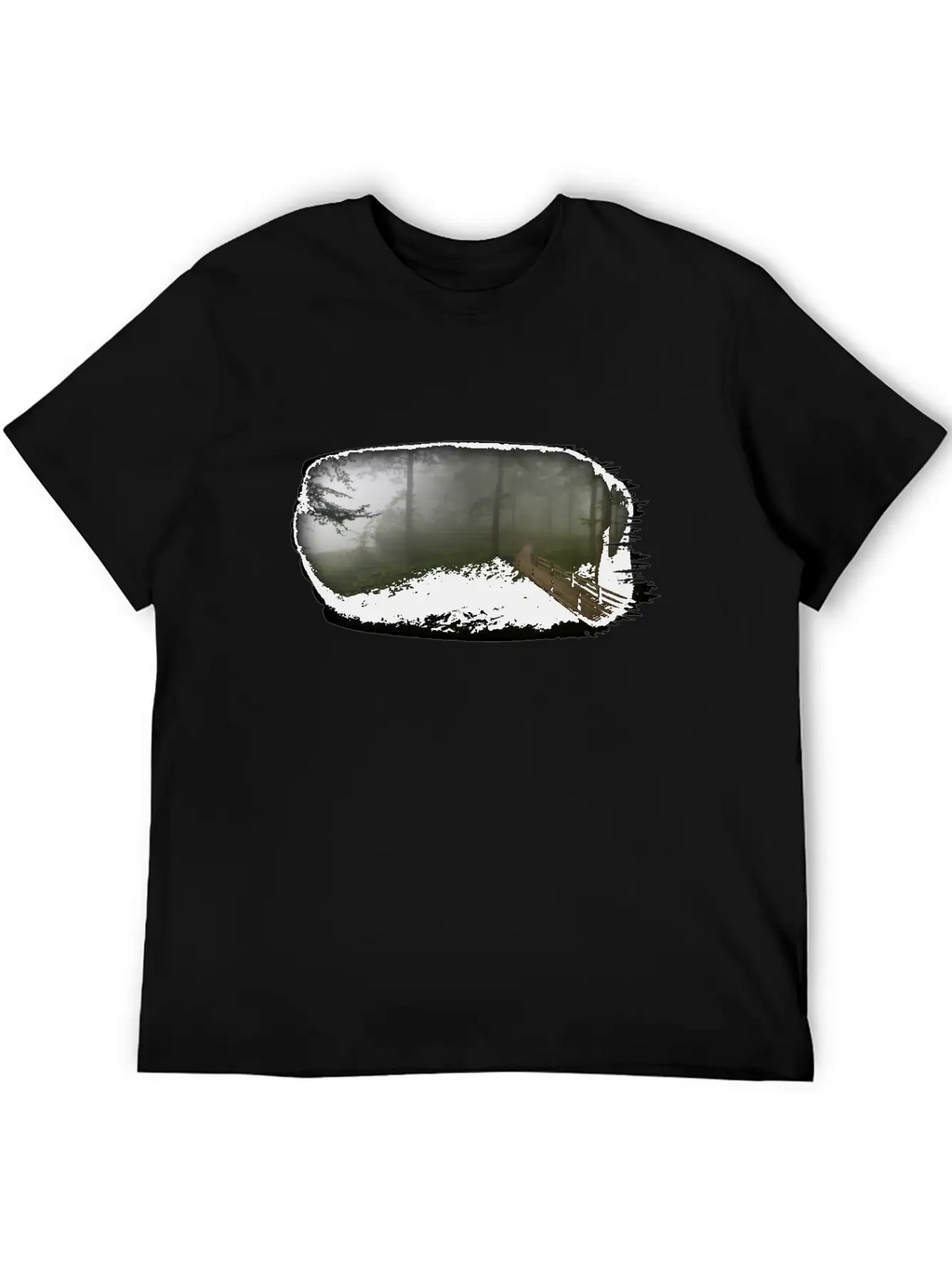 Nature Forest Relaxed Everyday Tee – Lightweight And Durable Cotton