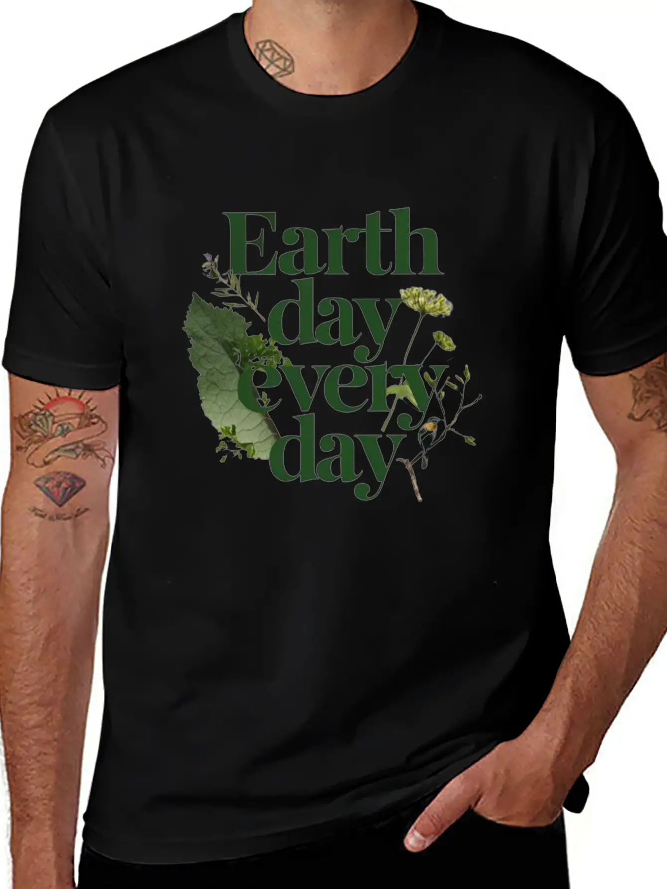 Nature's Anthem: Earth Day Every Day Unisex Casual T-Shirt – Clean Design For Daily Comfort