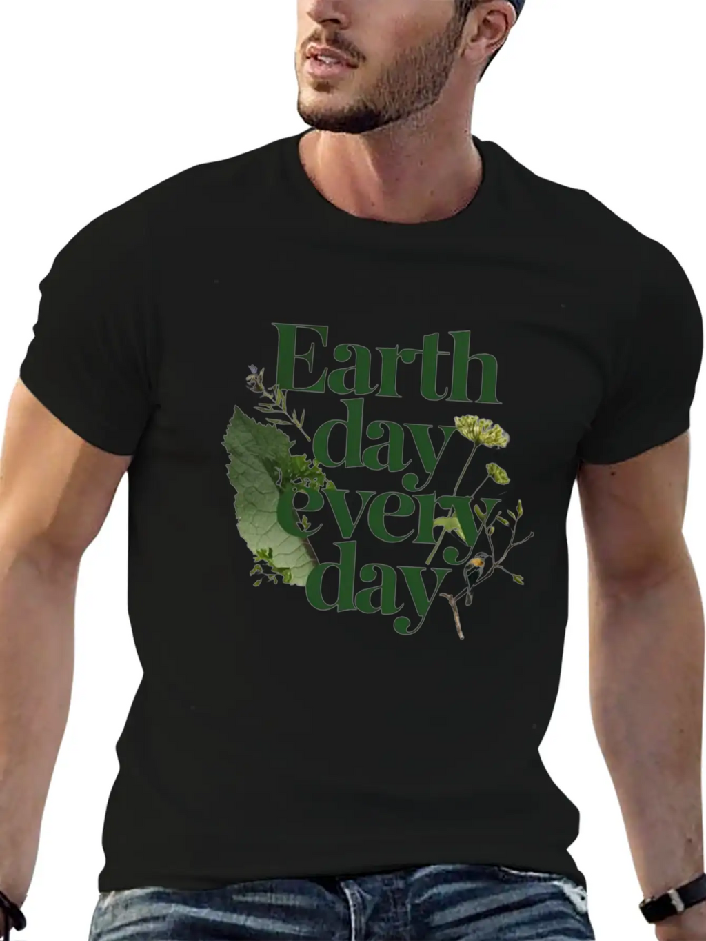 Nature's Anthem: Earth Day Every Day Unisex Casual T-Shirt – Clean Design For Daily Comfort