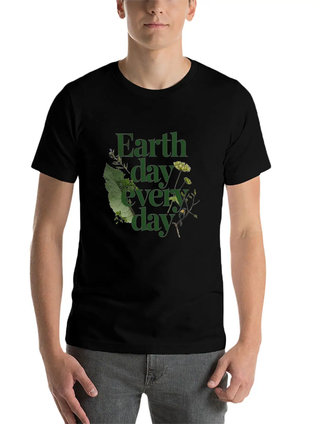 Nature's Anthem: Earth Day Every Day Unisex Casual T-Shirt – Clean Design For Daily Comfort