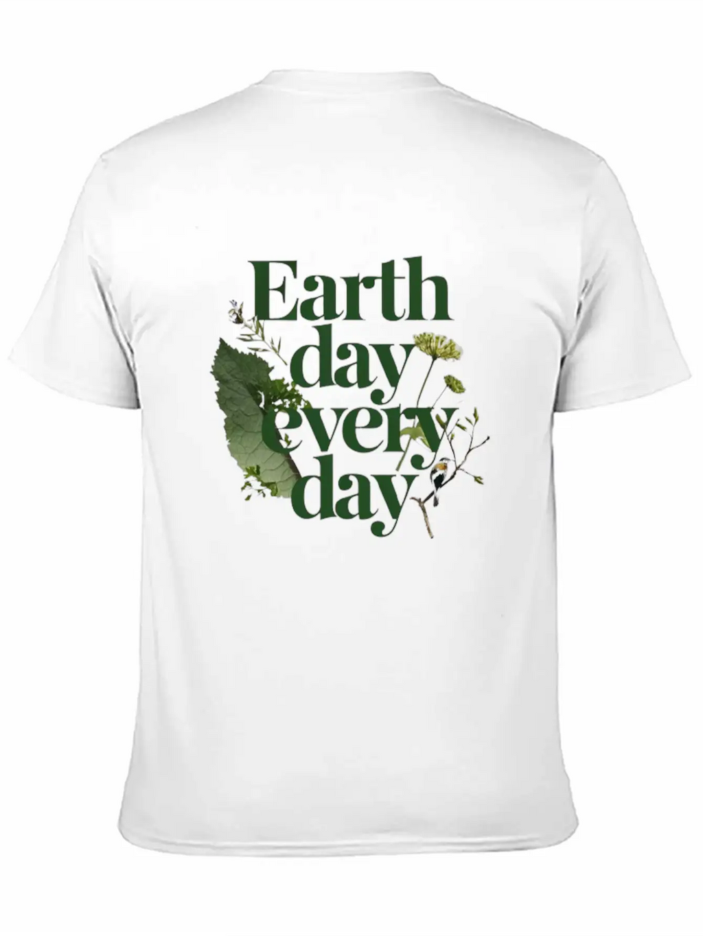 Nature's Anthem: Earth Day Every Day Unisex Casual T-Shirt – Clean Design For Daily Comfort