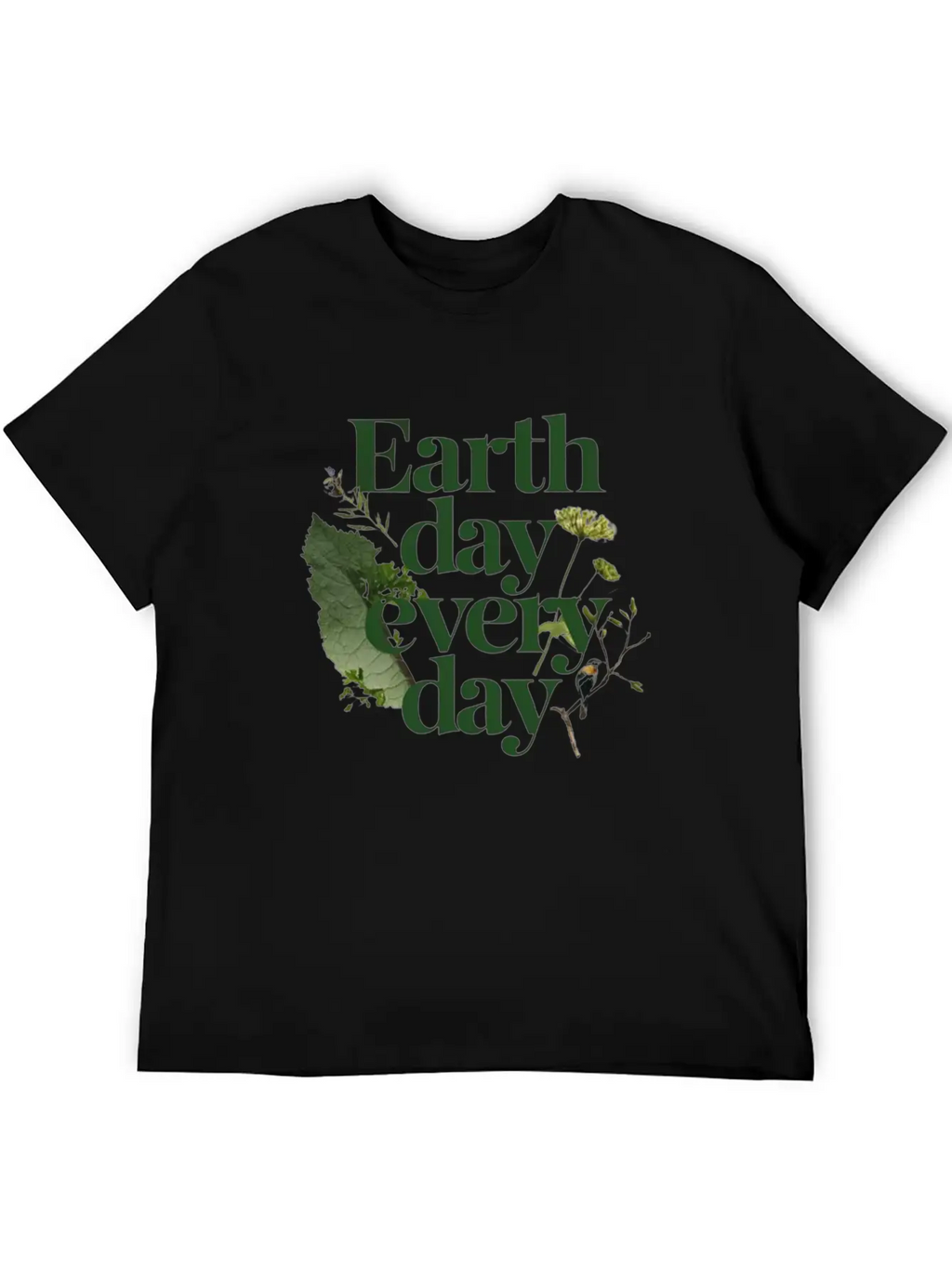 Nature's Anthem: Earth Day Every Day Unisex Casual T-Shirt – Clean Design For Daily Comfort