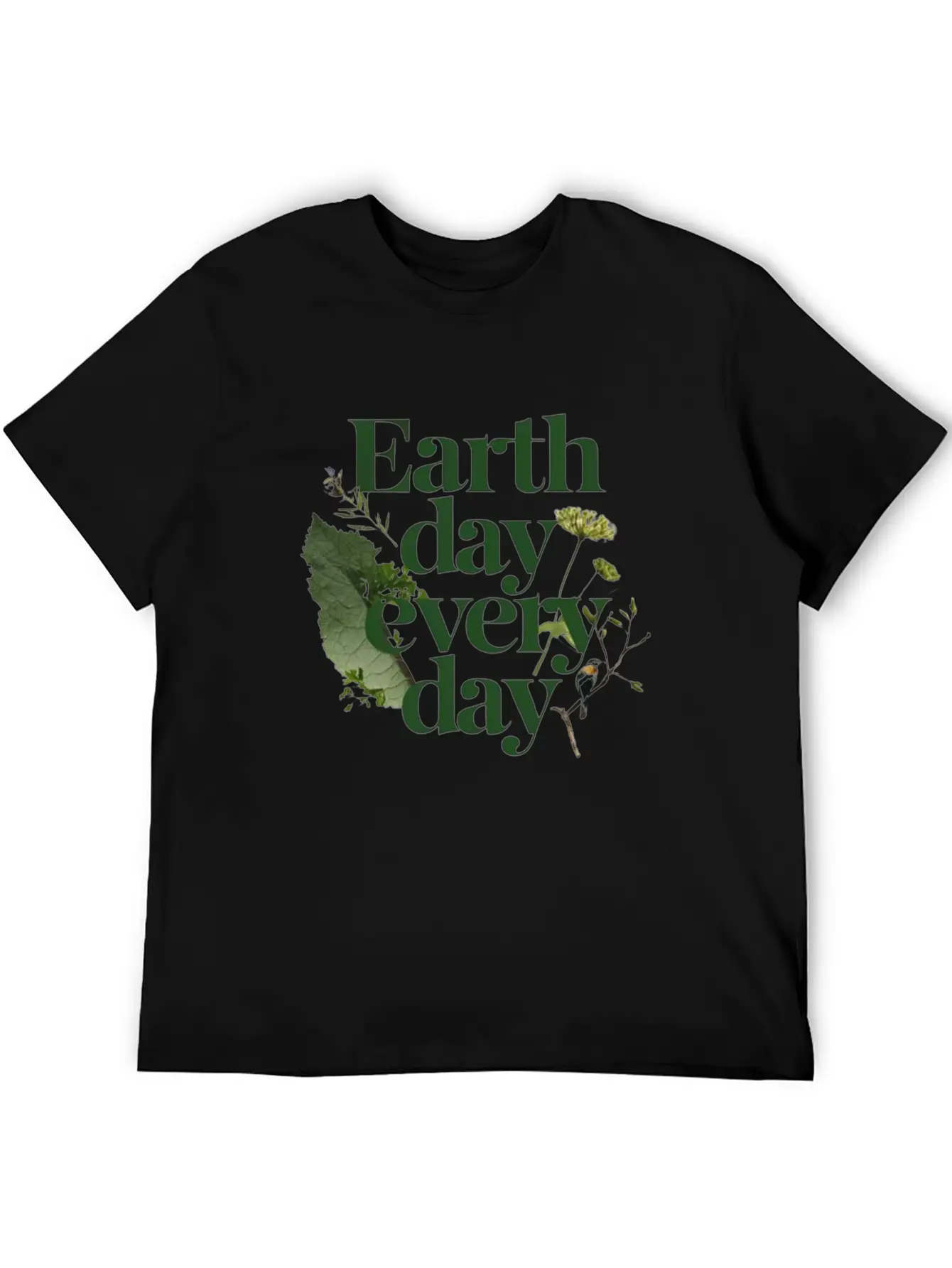Nature's Anthem: Earth Day Every Day Unisex Casual T-Shirt – Clean Design For Daily Comfort