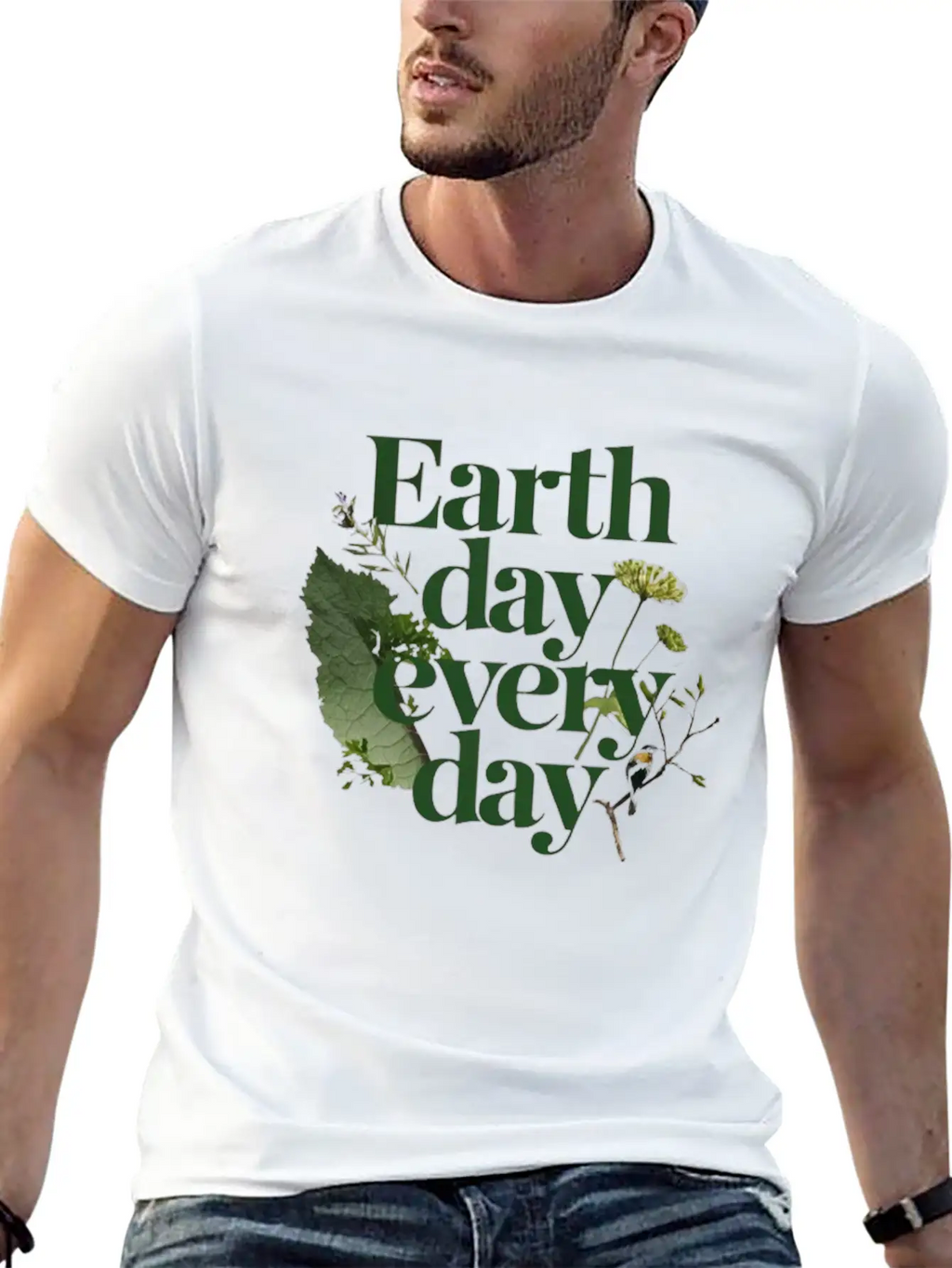 Nature's Anthem: Earth Day Every Day Unisex Casual T-Shirt – Clean Design For Daily Comfort
