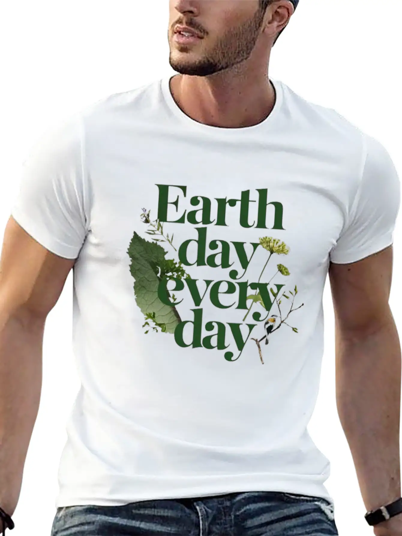 Nature's Anthem: Earth Day Every Day Unisex Casual T-Shirt – Clean Design For Daily Comfort
