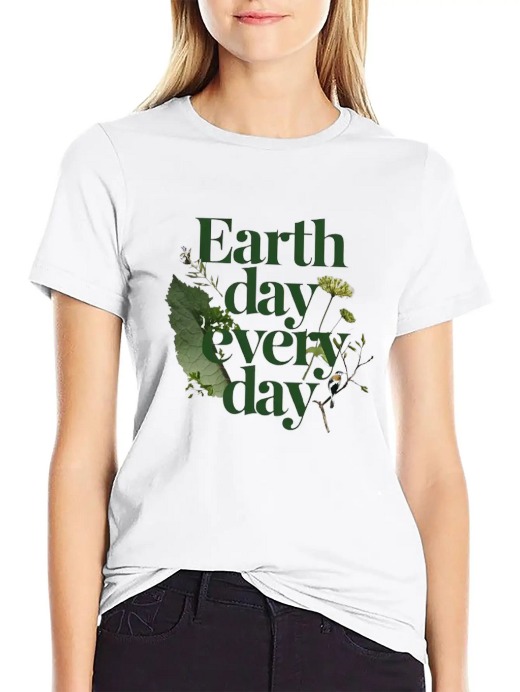 Nature's Anthem: Earth Day Every Day Unisex Casual T-Shirt – Clean Design For Daily Comfort