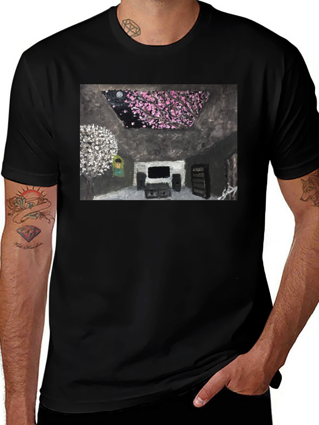 Artsy Interior Graphic Tee