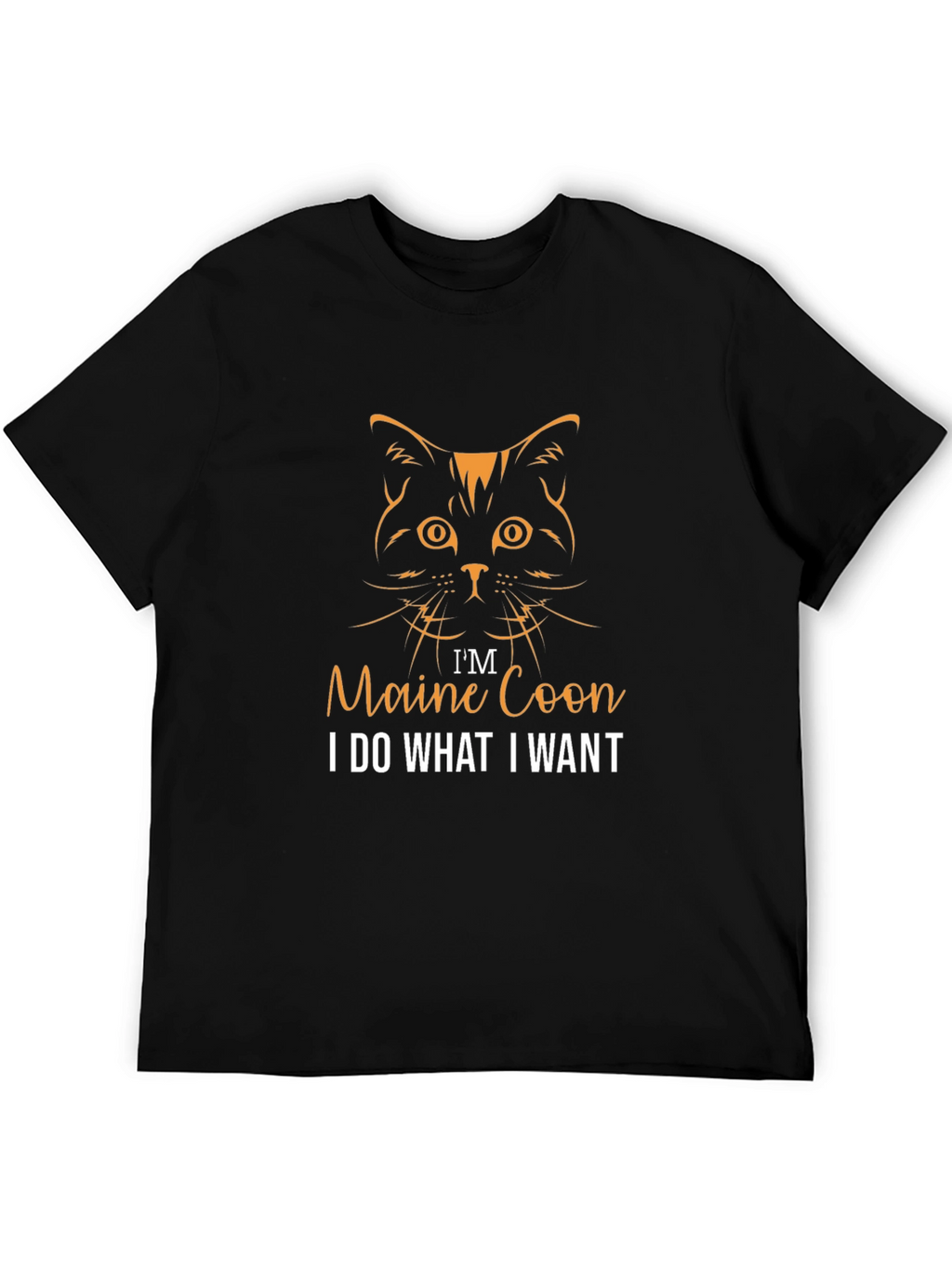 Maine Coon Cat I Do What I Want T-Shirt