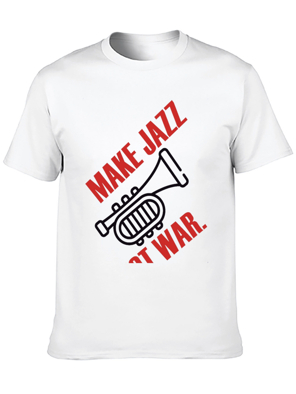 Make Jazz Not War Graphic Tee