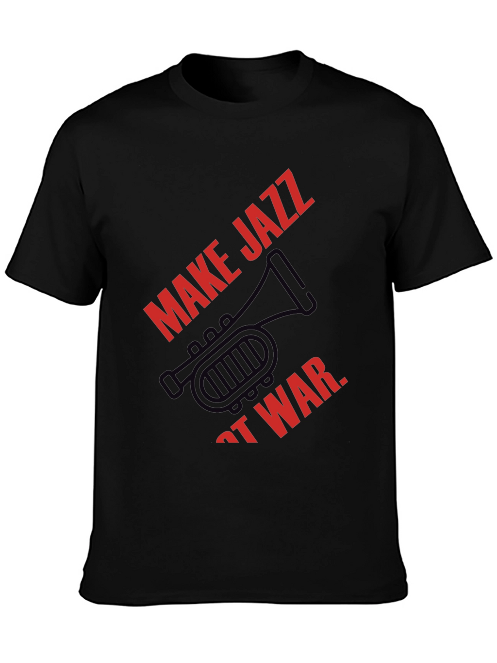 Make Jazz Not War Graphic Tee