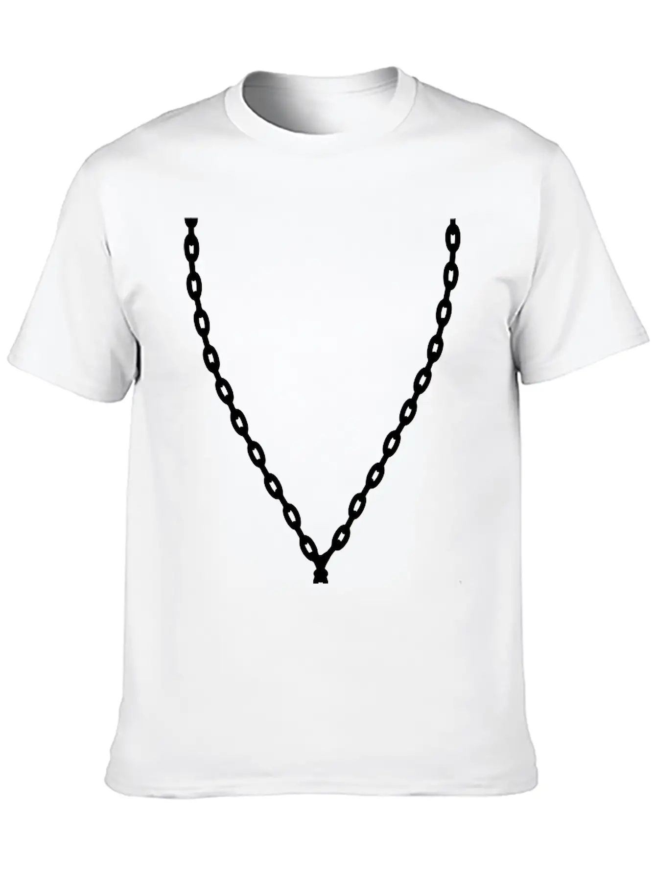 Necklace Puzzle Jewelry Part Puzzle Puzzle Piece P Stylish Everyday T-Shirt – Unisex Basic Cotton Tee