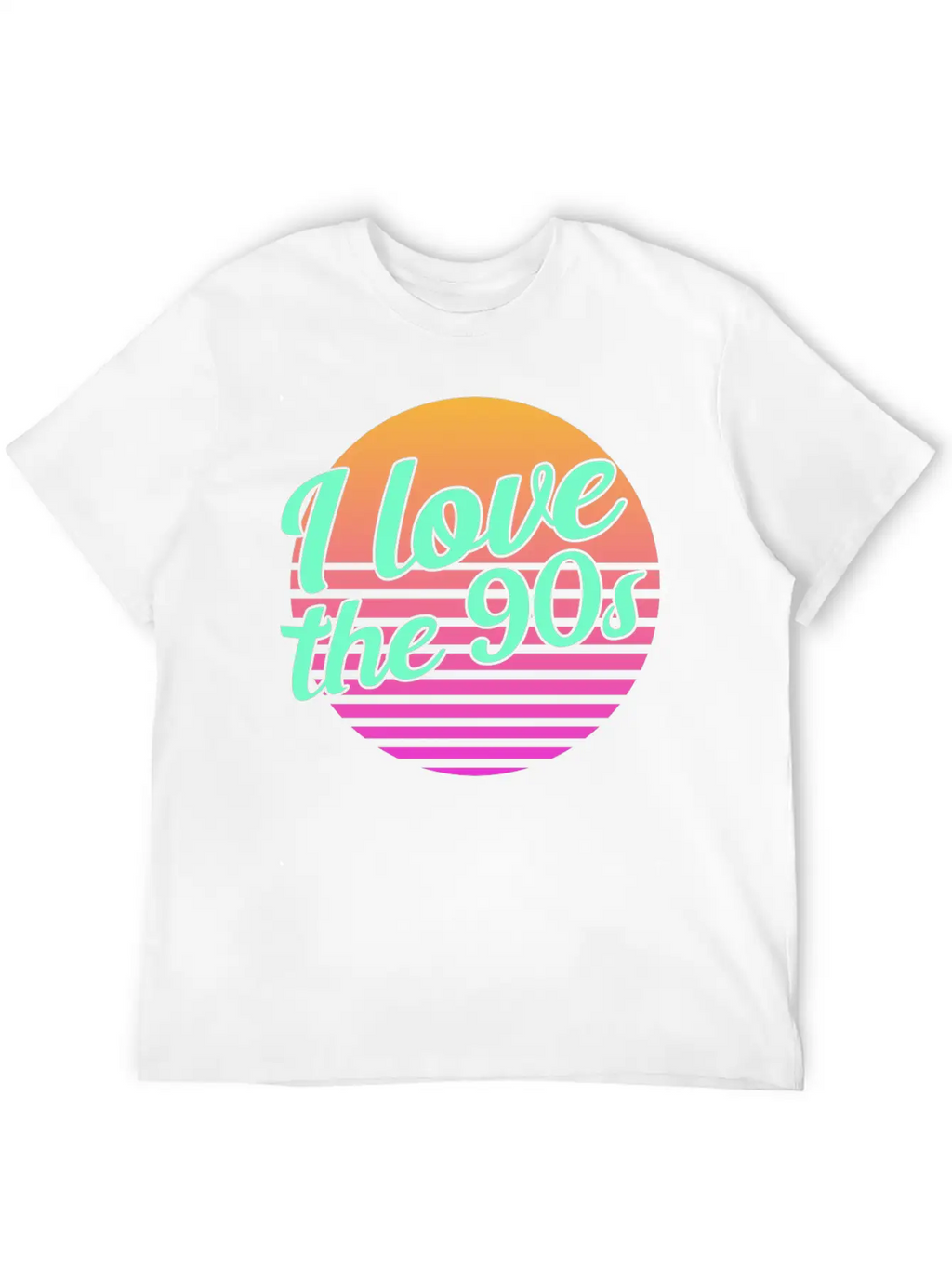 Neon Graphic Basic Graphic T-Shirt – Daily Comfort In Soft Cotton
