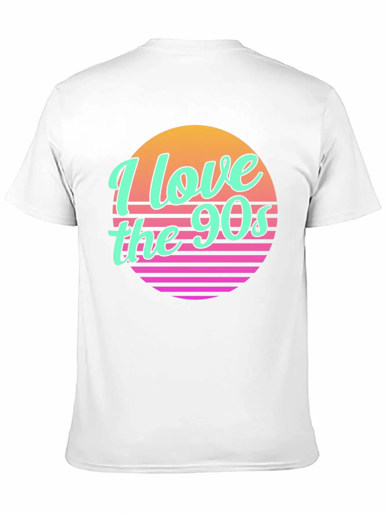 Neon Graphic Basic Graphic T-Shirt – Daily Comfort In Soft Cotton
