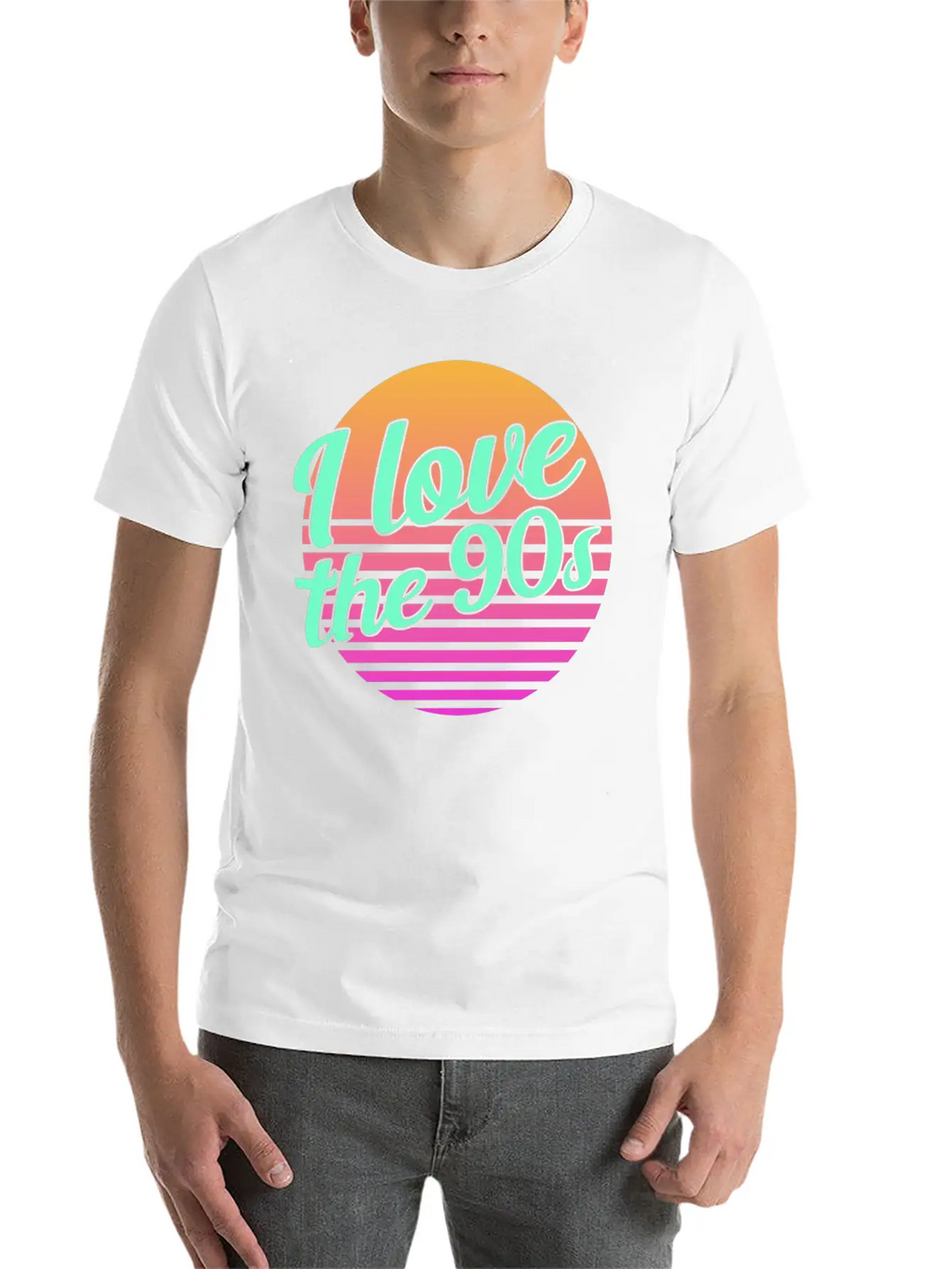 Neon Graphic Basic Graphic T-Shirt – Daily Comfort In Soft Cotton