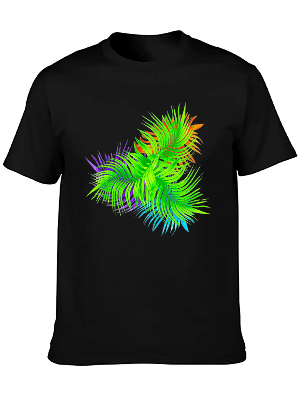 Neon Palms ColorContest Classic Cotton Tee – Unisex Comfort For Any Season