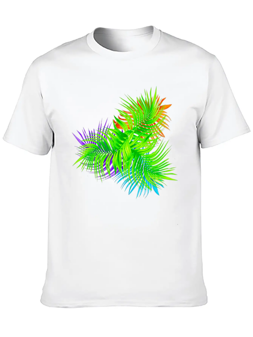 Neon Palms ColorContest Classic Cotton Tee – Unisex Comfort For Any Season