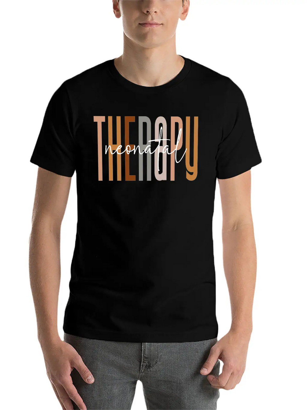 Neonatal Therapy Squad Funny Matching Therapist Breathable Soft Cotton T-Shirt – Timeless Casual Look