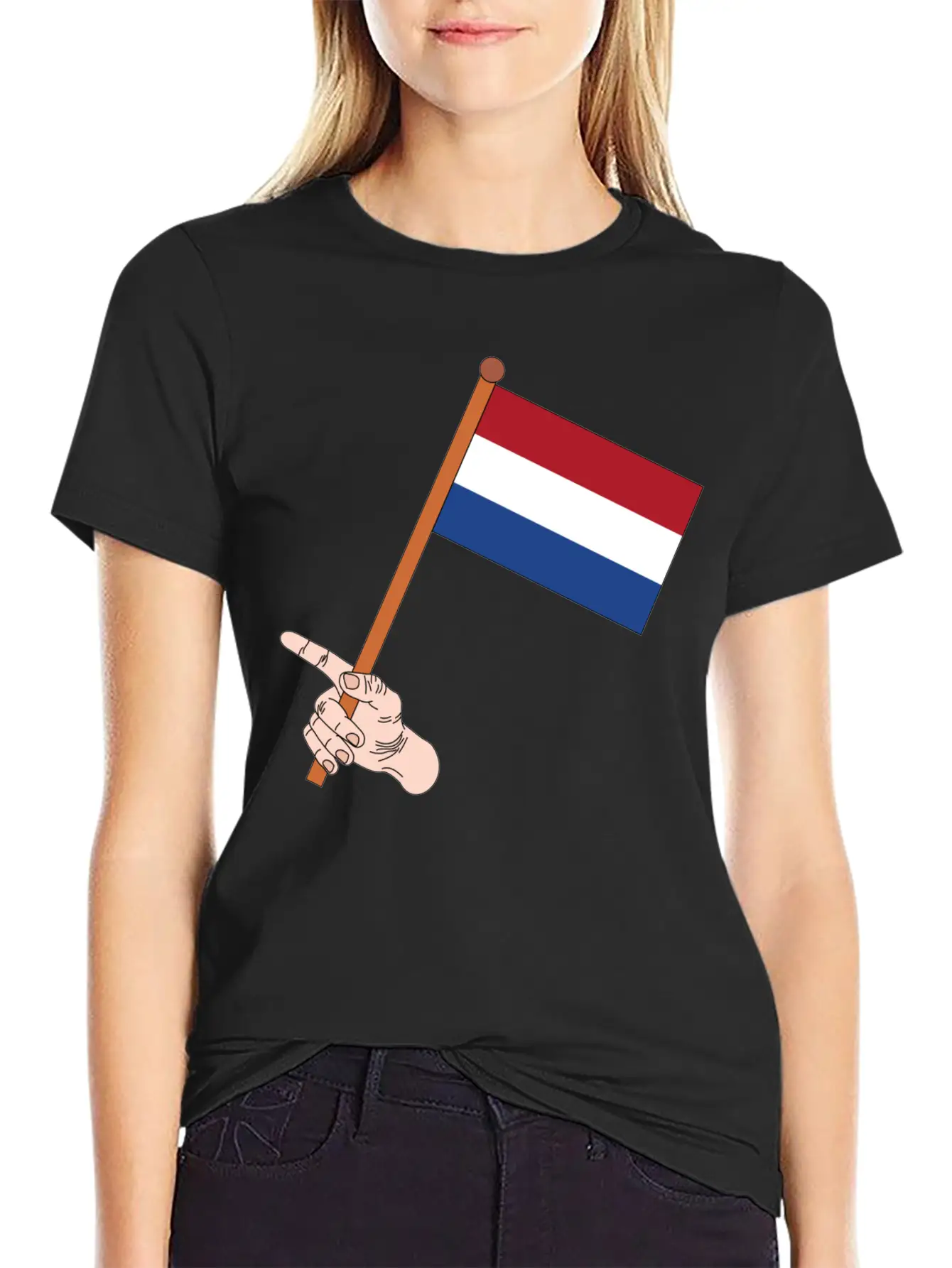 Netherland Flag Classic Cotton Tee – Unisex Comfort For Any Season