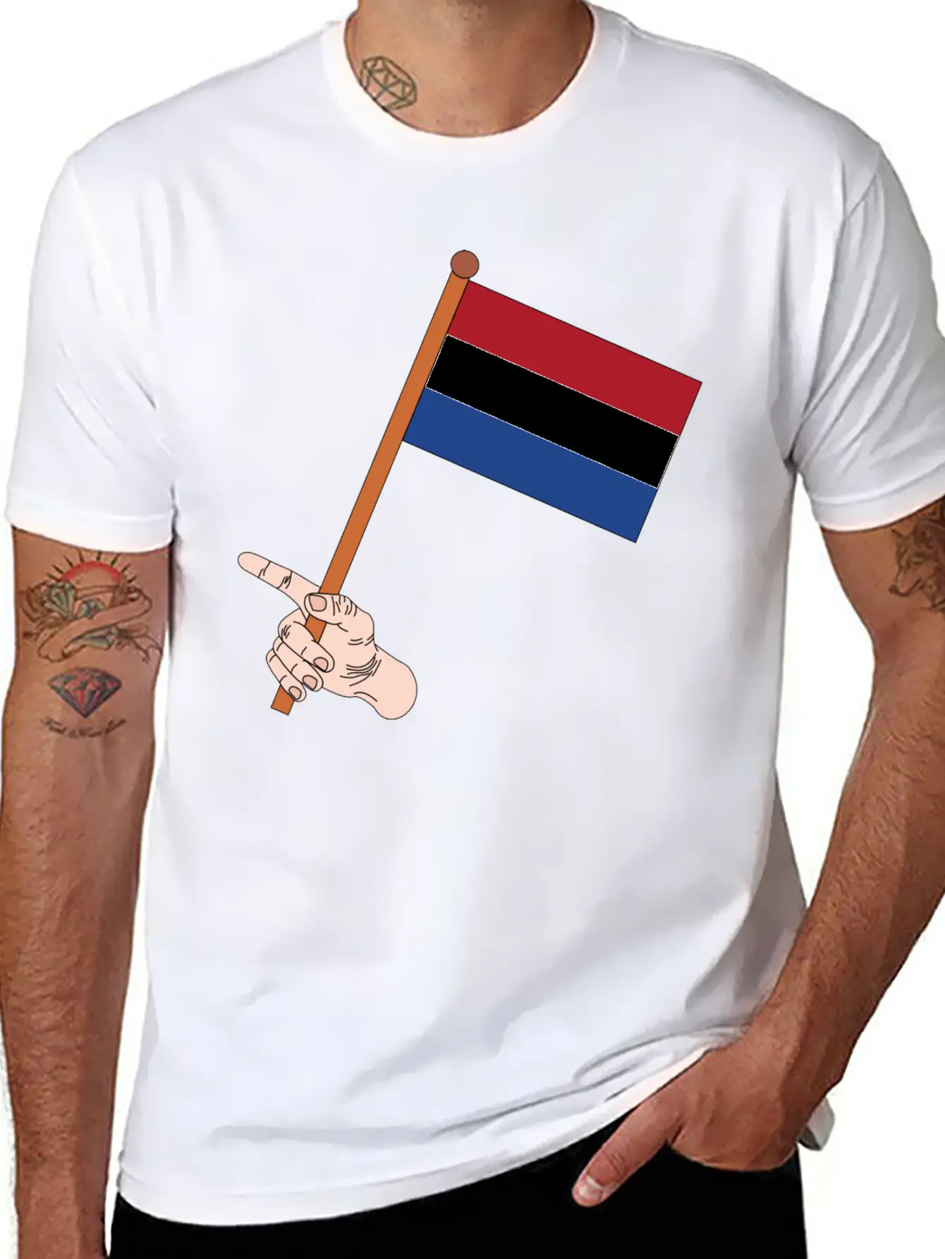 Netherland Flag Classic Cotton Tee – Unisex Comfort For Any Season