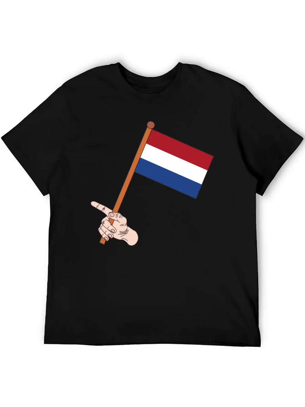 Netherland Flag Classic Cotton Tee – Unisex Comfort For Any Season