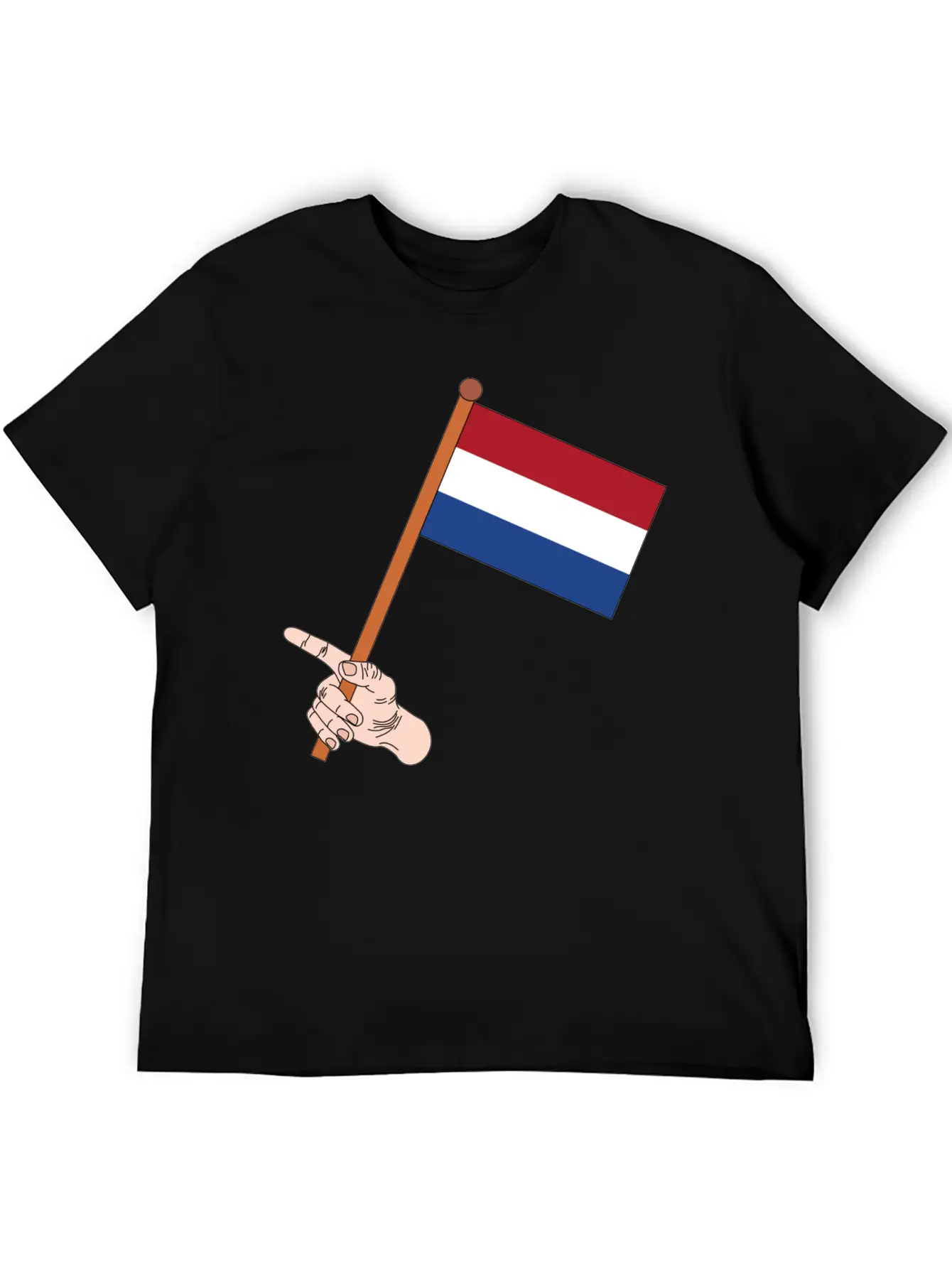Netherland Flag Classic Cotton Tee – Unisex Comfort For Any Season