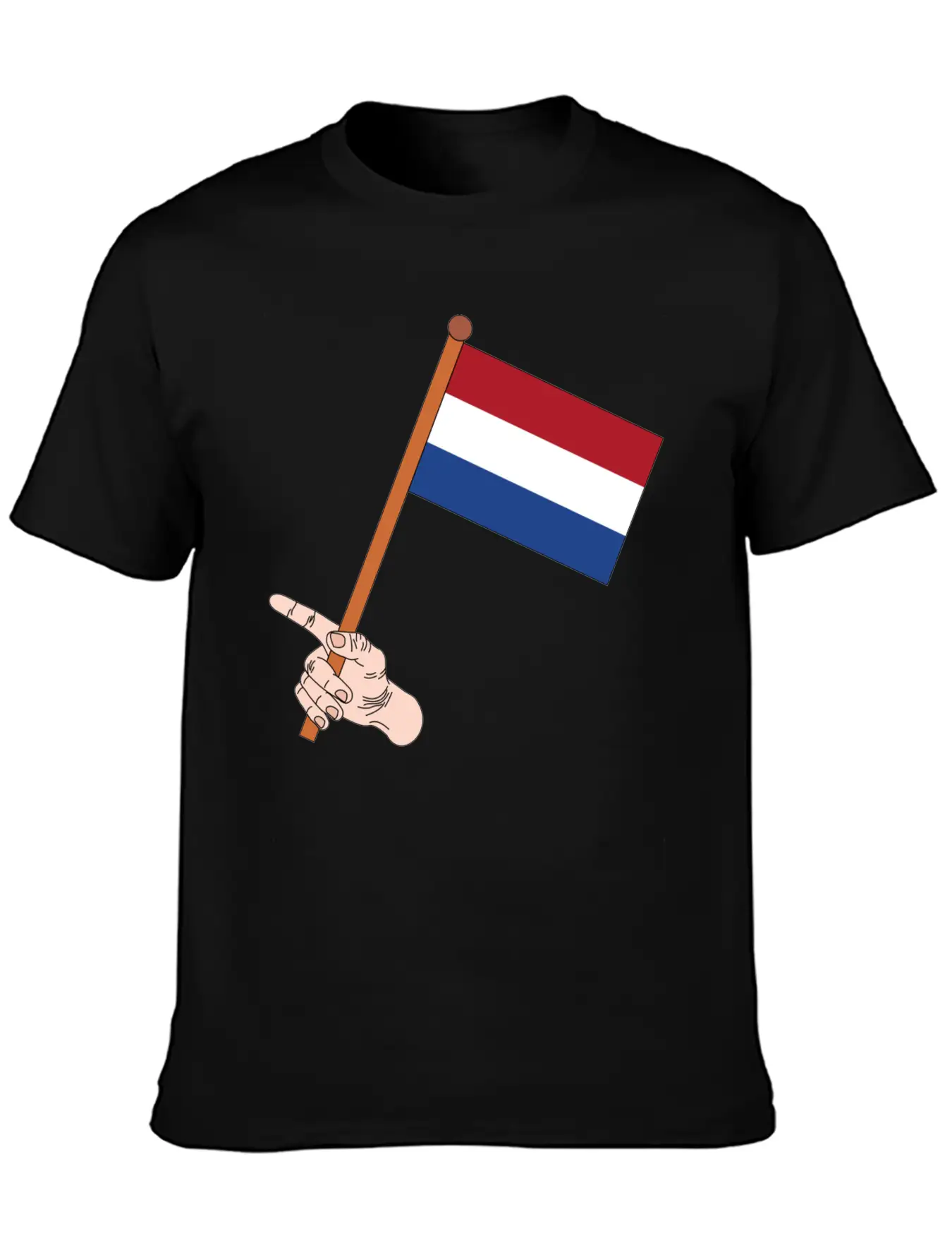 Netherland Flag Classic Cotton Tee – Unisex Comfort For Any Season