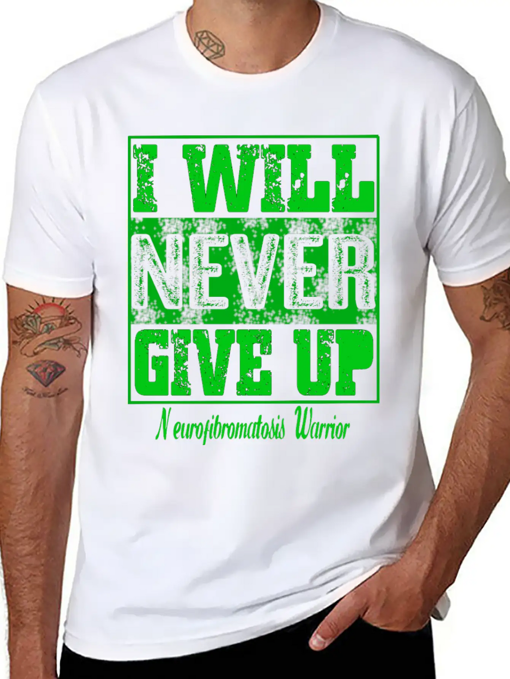 Neurofibromatosis Awareness Classic Cotton Tee – Unisex Comfort For Any Season