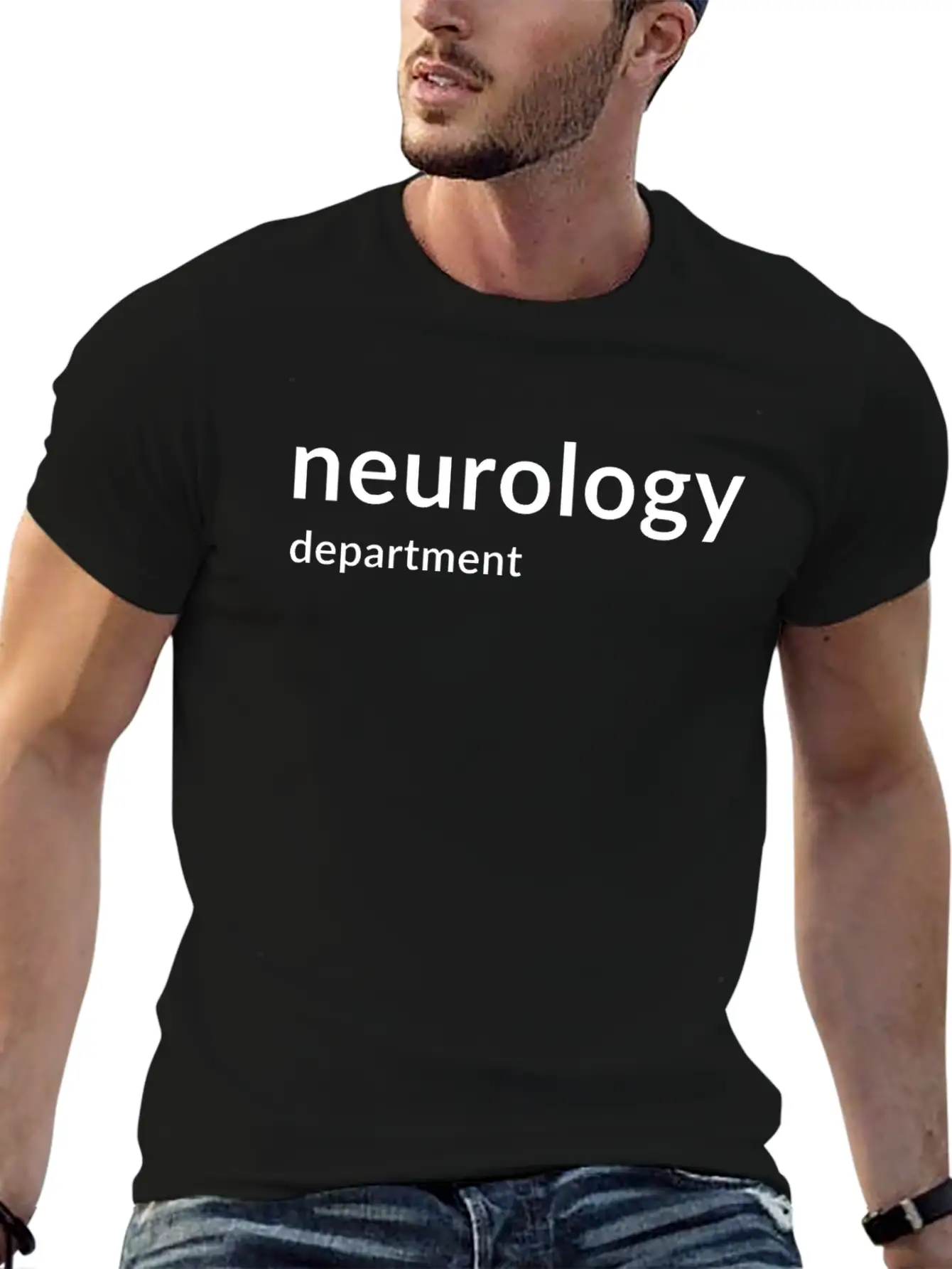 Neurology Hospital Unisex Casual T-Shirt – Clean Design For Daily Comfort
