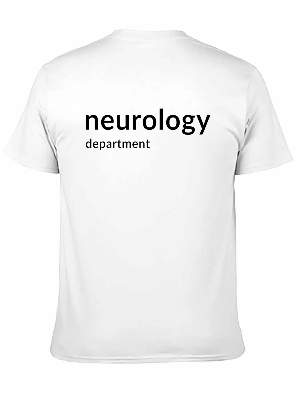 Neurology Hospital Unisex Casual T-Shirt – Clean Design For Daily Comfort